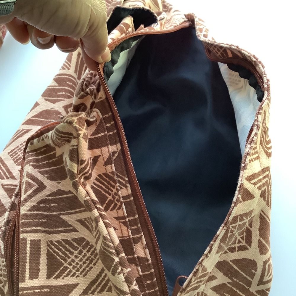 KAVU Rope Sling Bag Crossbody Aztec Geometric "Clear Above Visibility Unlimited" - Picture 9 of 15